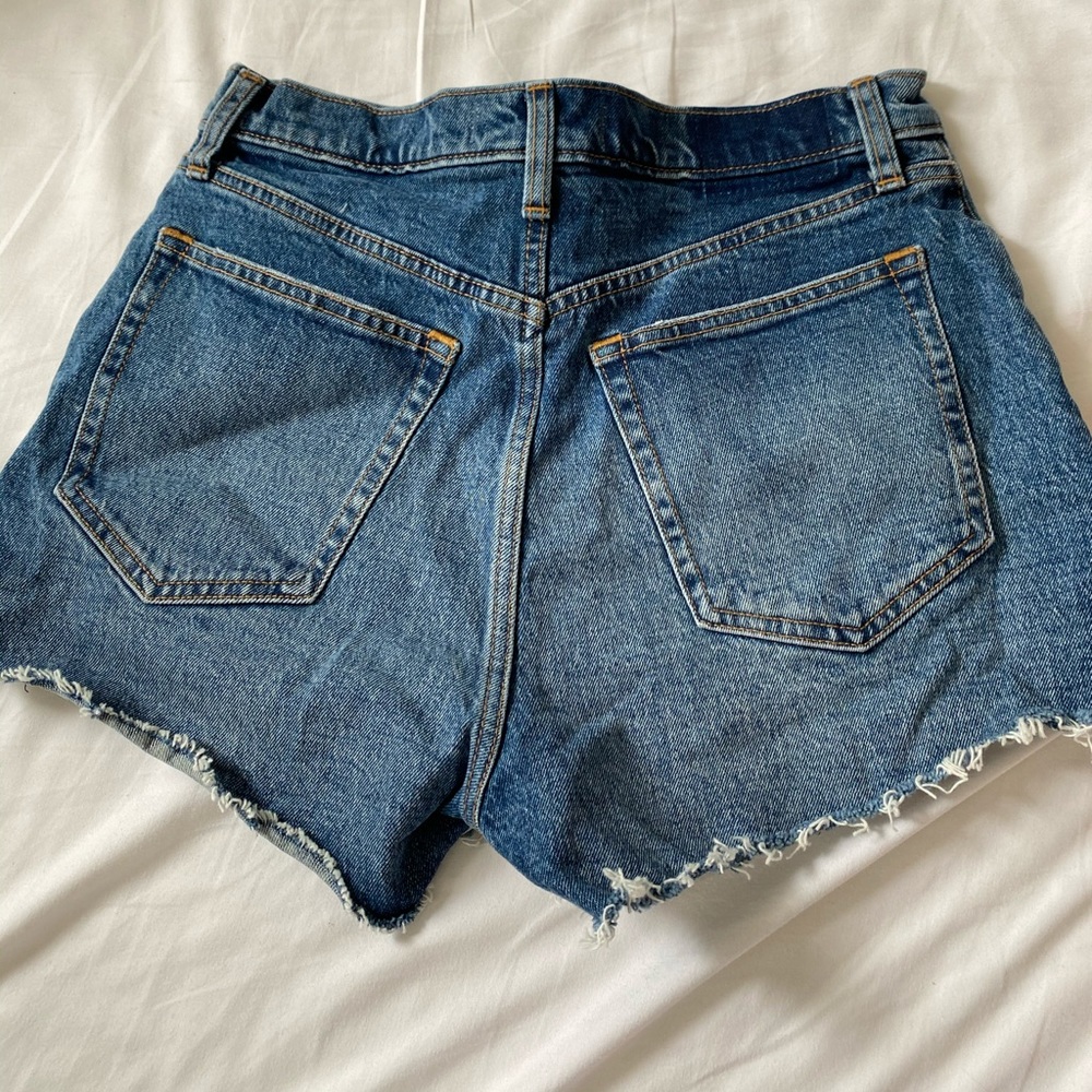 Abercrombie & Fitch Curve Love High Rise Mom Shorts